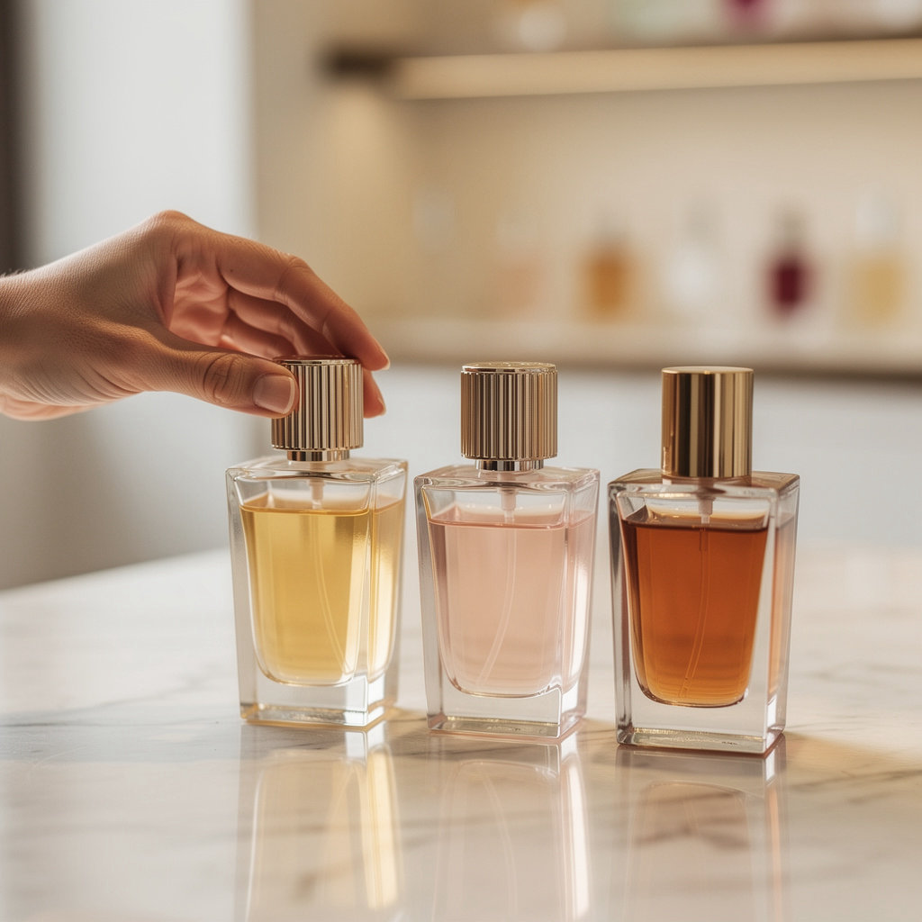 Curated collection of rare and designer perfume bottles at Perfume Gallery Boutique in San Diego